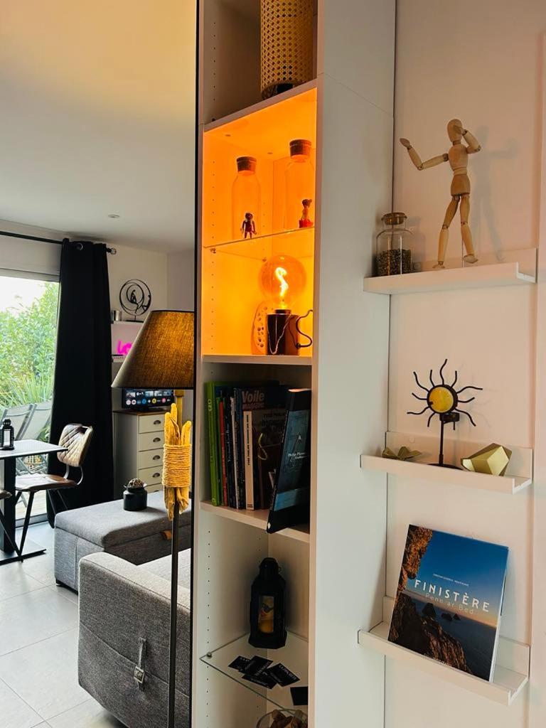 Studio & Spa La Discrete Saint-Evarzec Bagian luar foto