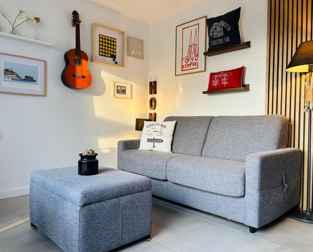 Studio & Spa La Discrete Saint-Evarzec Bagian luar foto